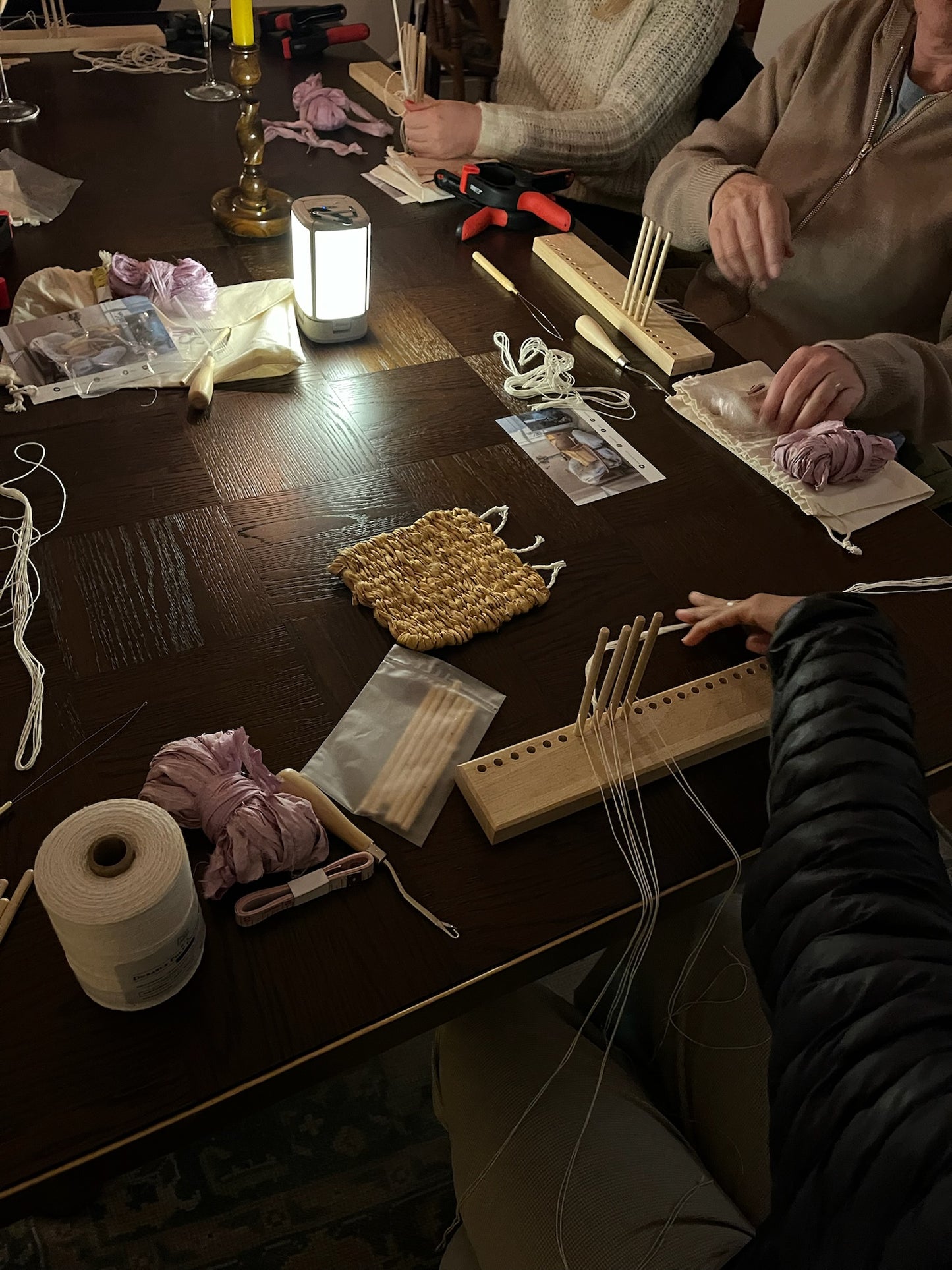 Peg loom Weaving with Senyu Craft - June 6