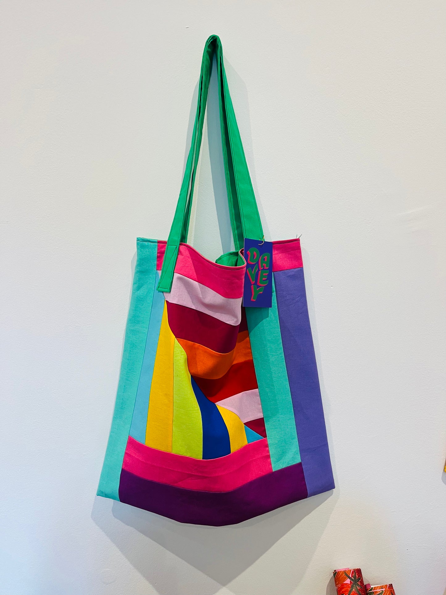 Davey Makes - Patchwork Tote Bag