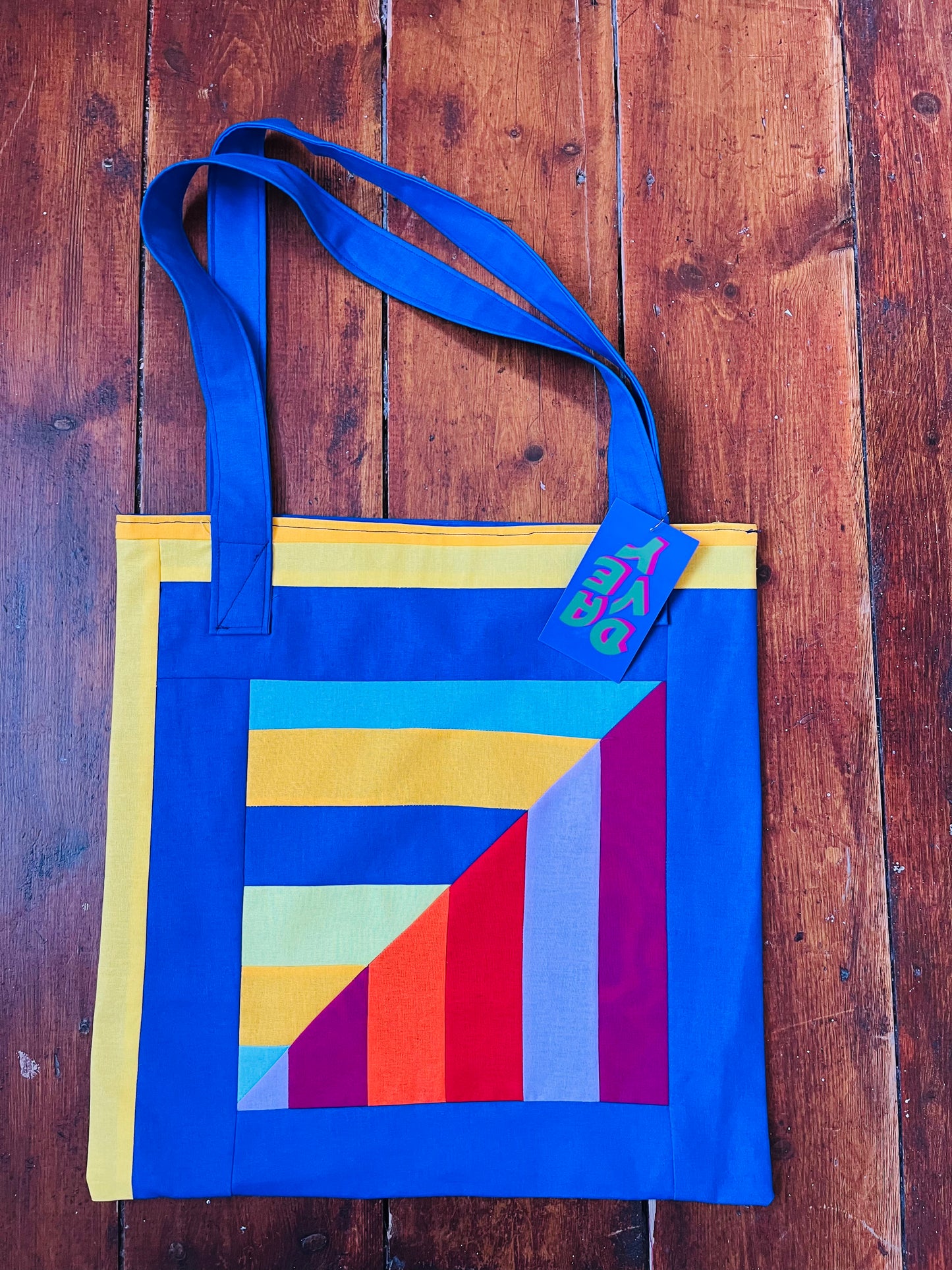 Davey Makes - Patchwork Tote Bag