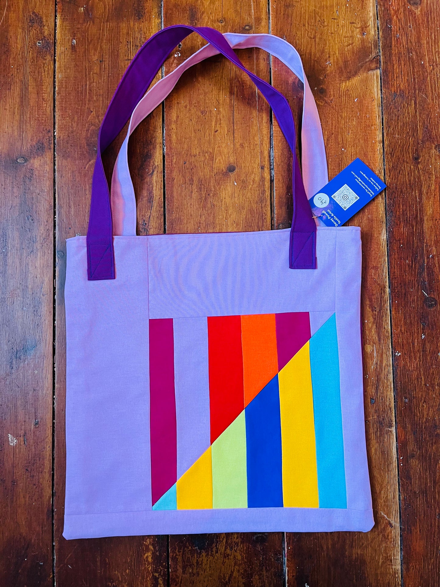 Davey Makes - Patchwork Tote Bag