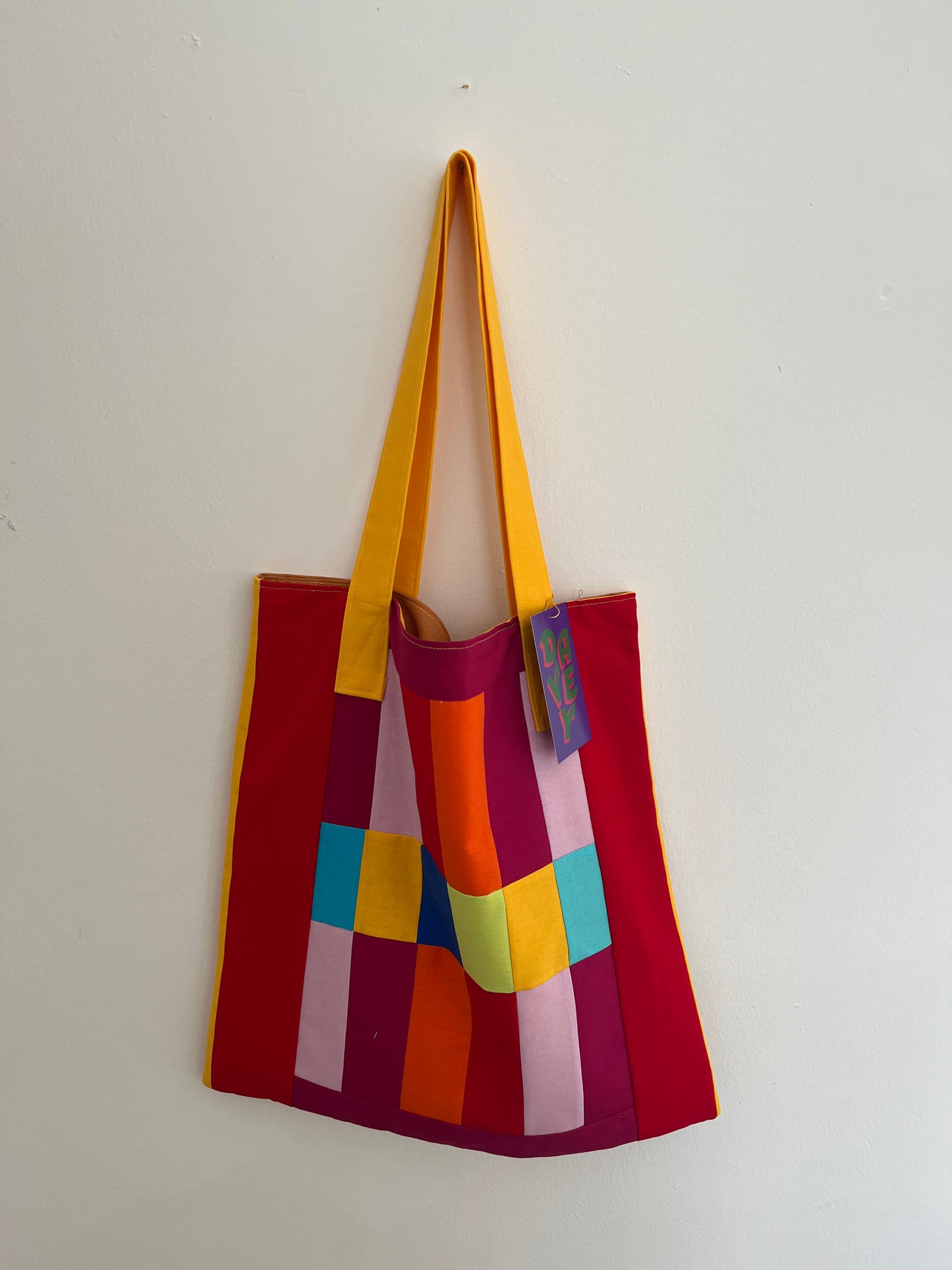 Davey Makes - Patchwork Tote Bag