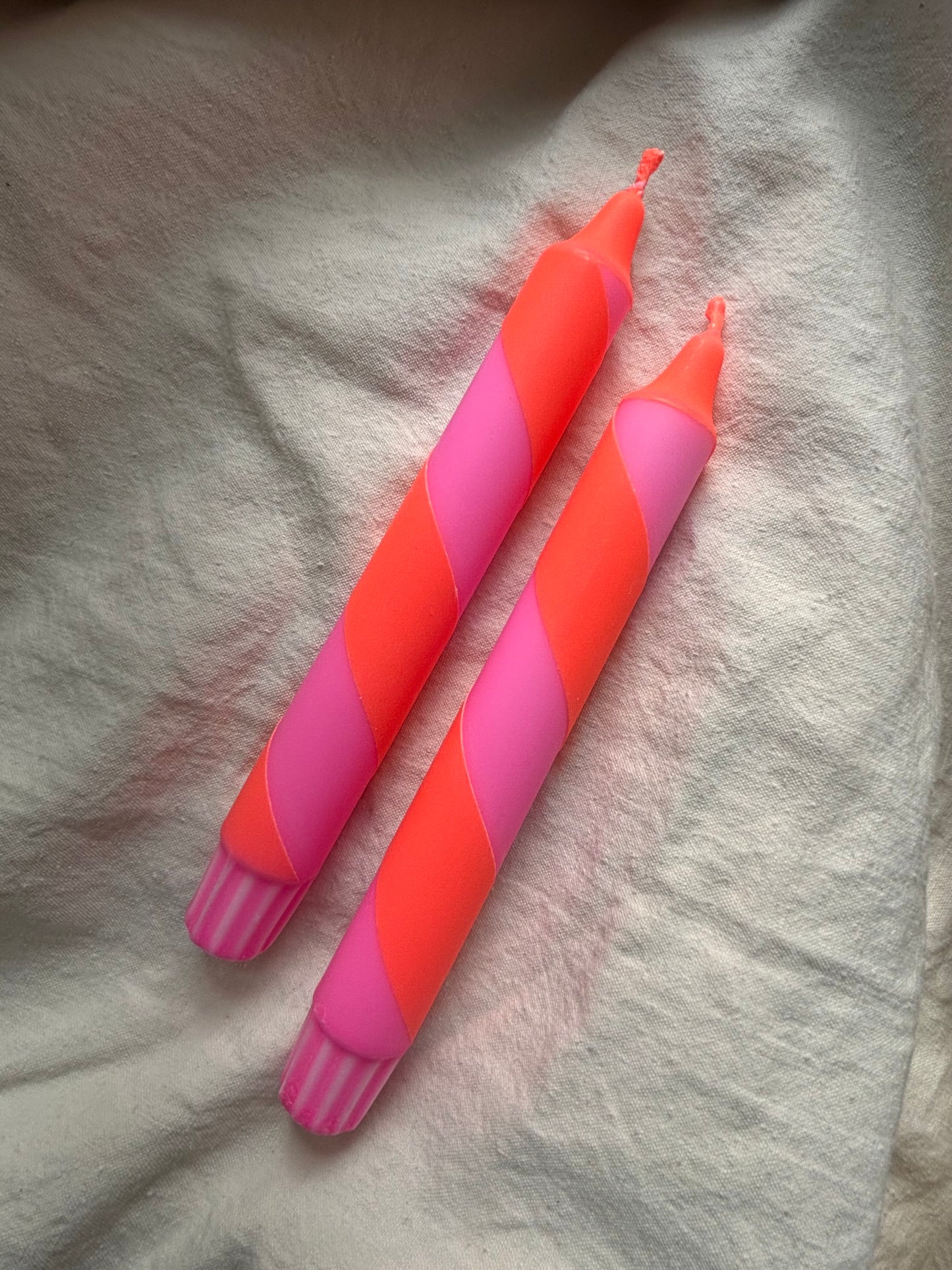 Florrie & Wren - Spiral Dinner Candles