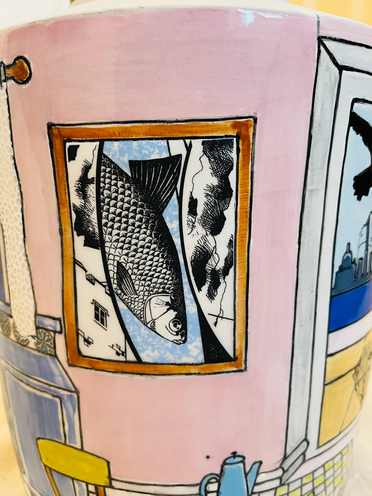 Emily Conroy Ceramics - 'Something Wicked' large vase