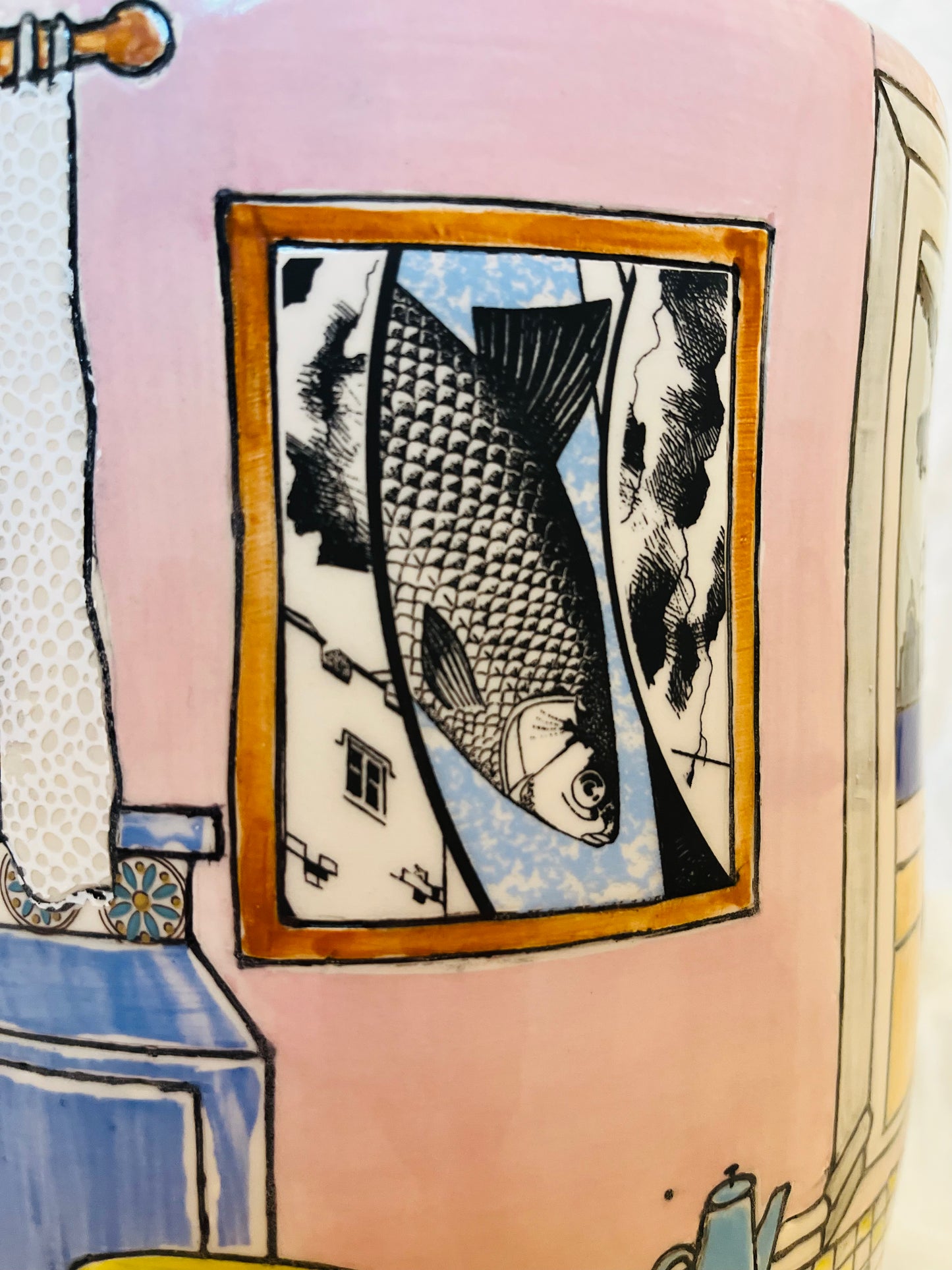 Emily Conroy Ceramics - 'Something Wicked' large vase