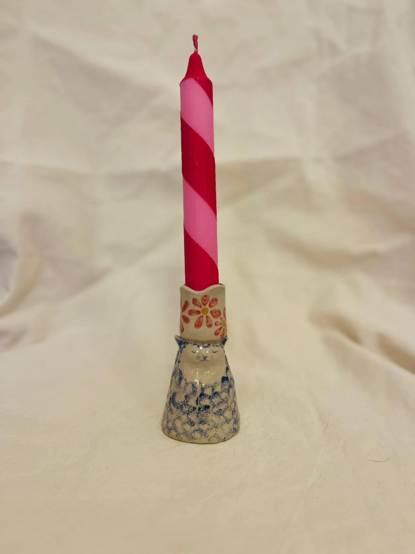 Louise Hick - Cat Candlestick