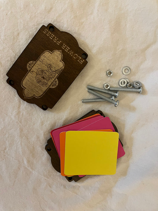 Thistle & Moonlace - Mini Flower press