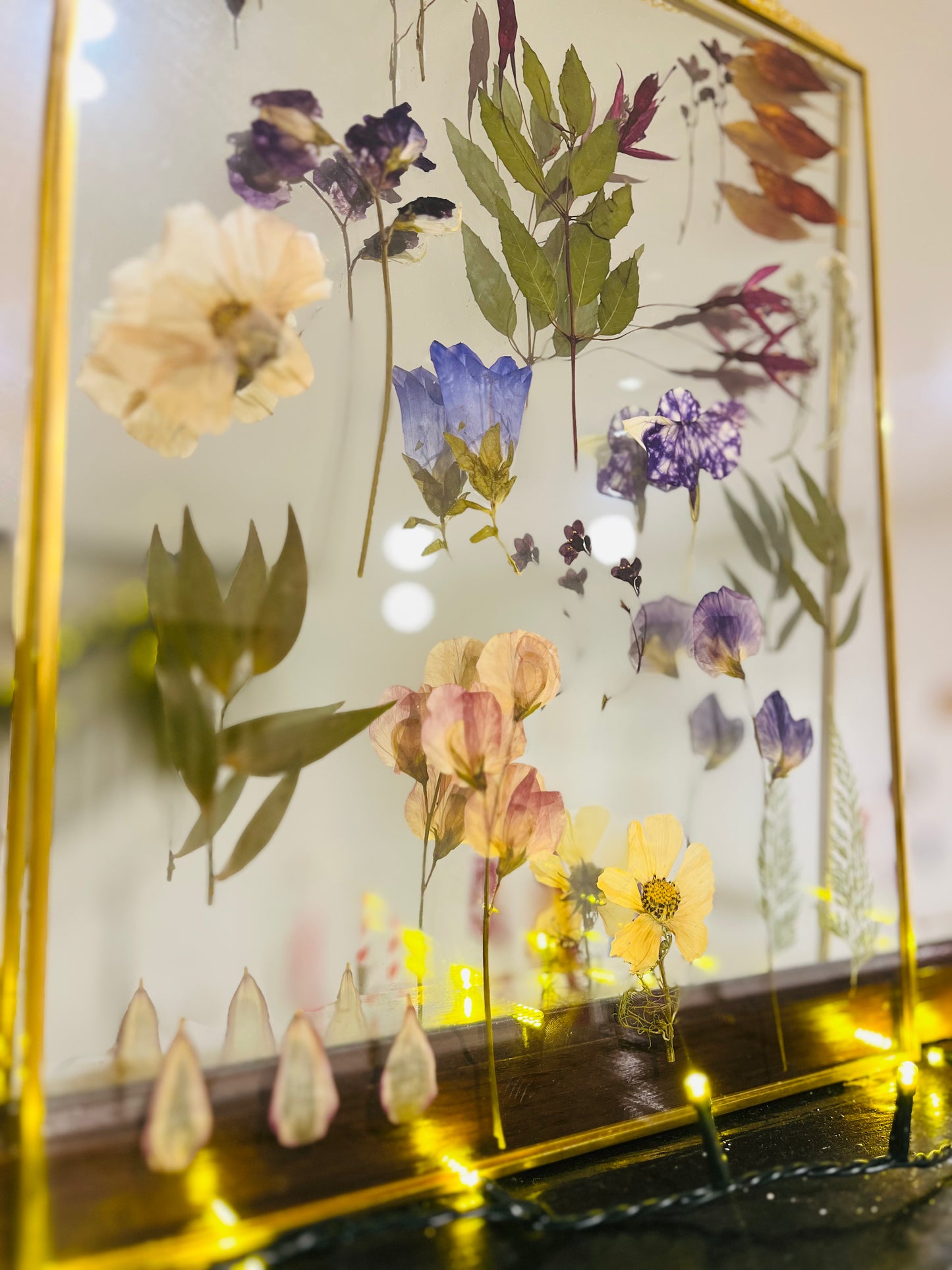 Botanical Pressed flower Frame