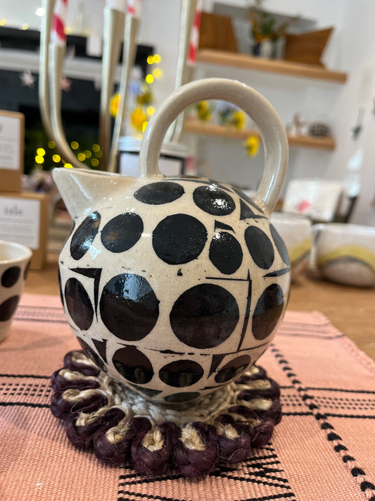 Emily Conroy Ceramics - Spotty Water Jug (Small)