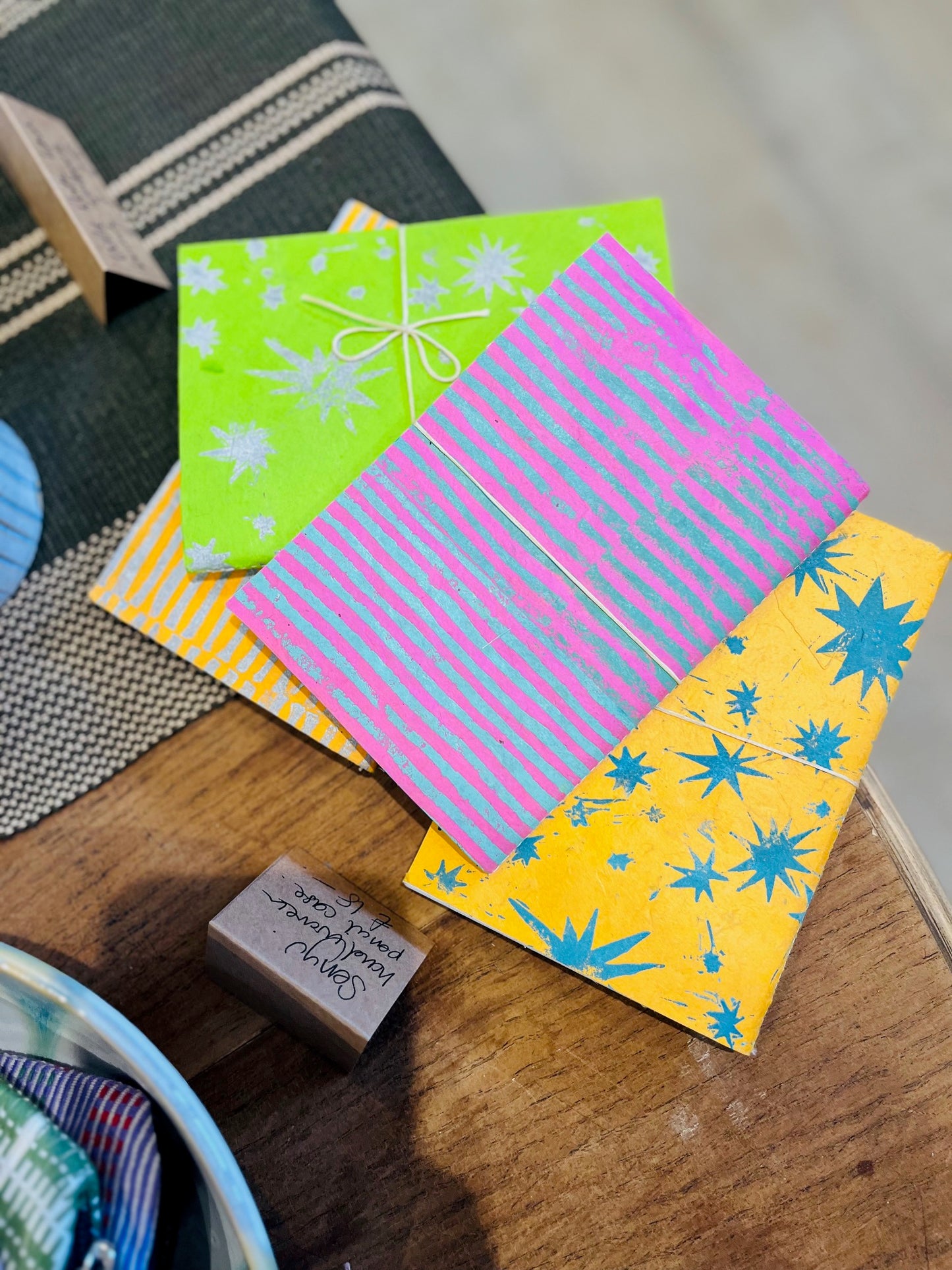 Wild North hand bound note book