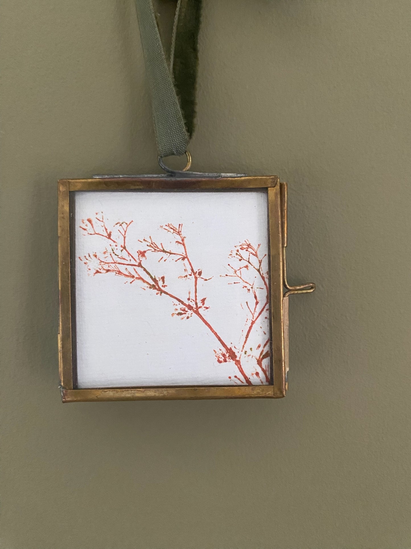 Diana Fitzpatrick - Mini Brass Framed Seed Prints