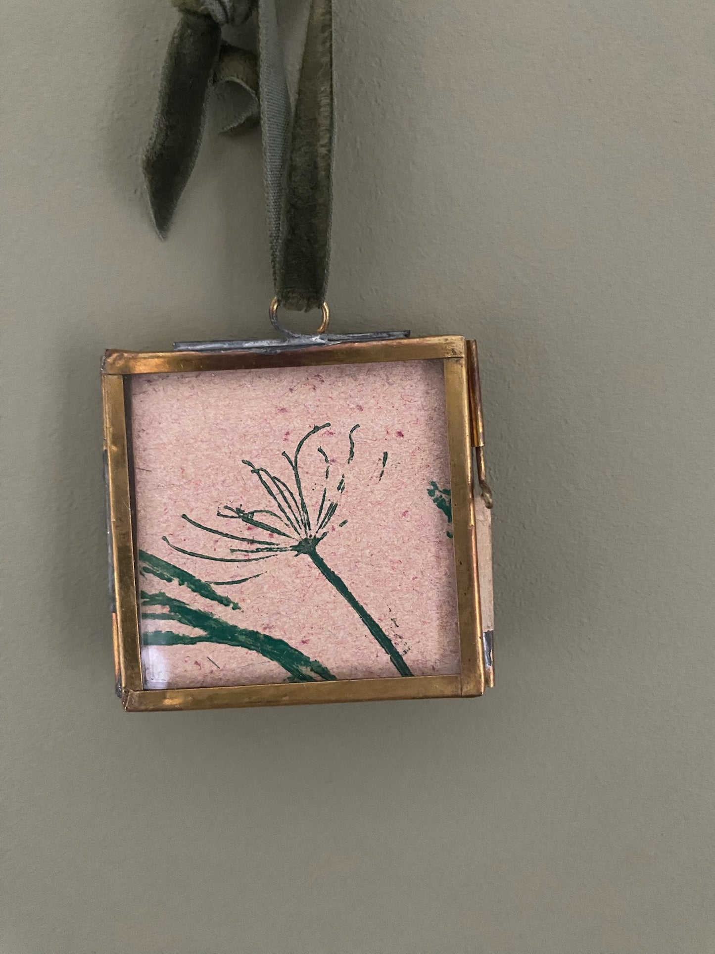 Diana Fitzpatrick - Mini Brass Framed Seed Prints