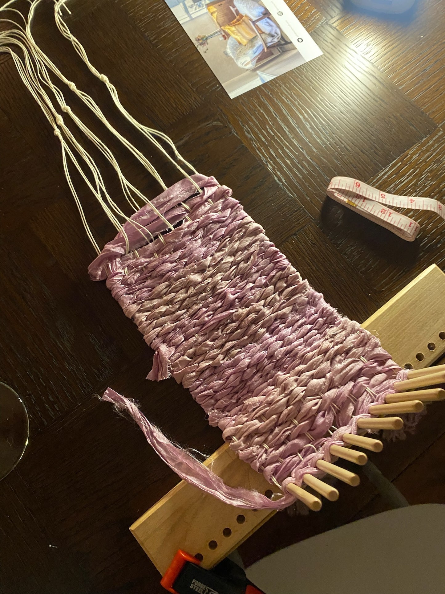 Peg loom Weaving with Senyu Craft - June 6