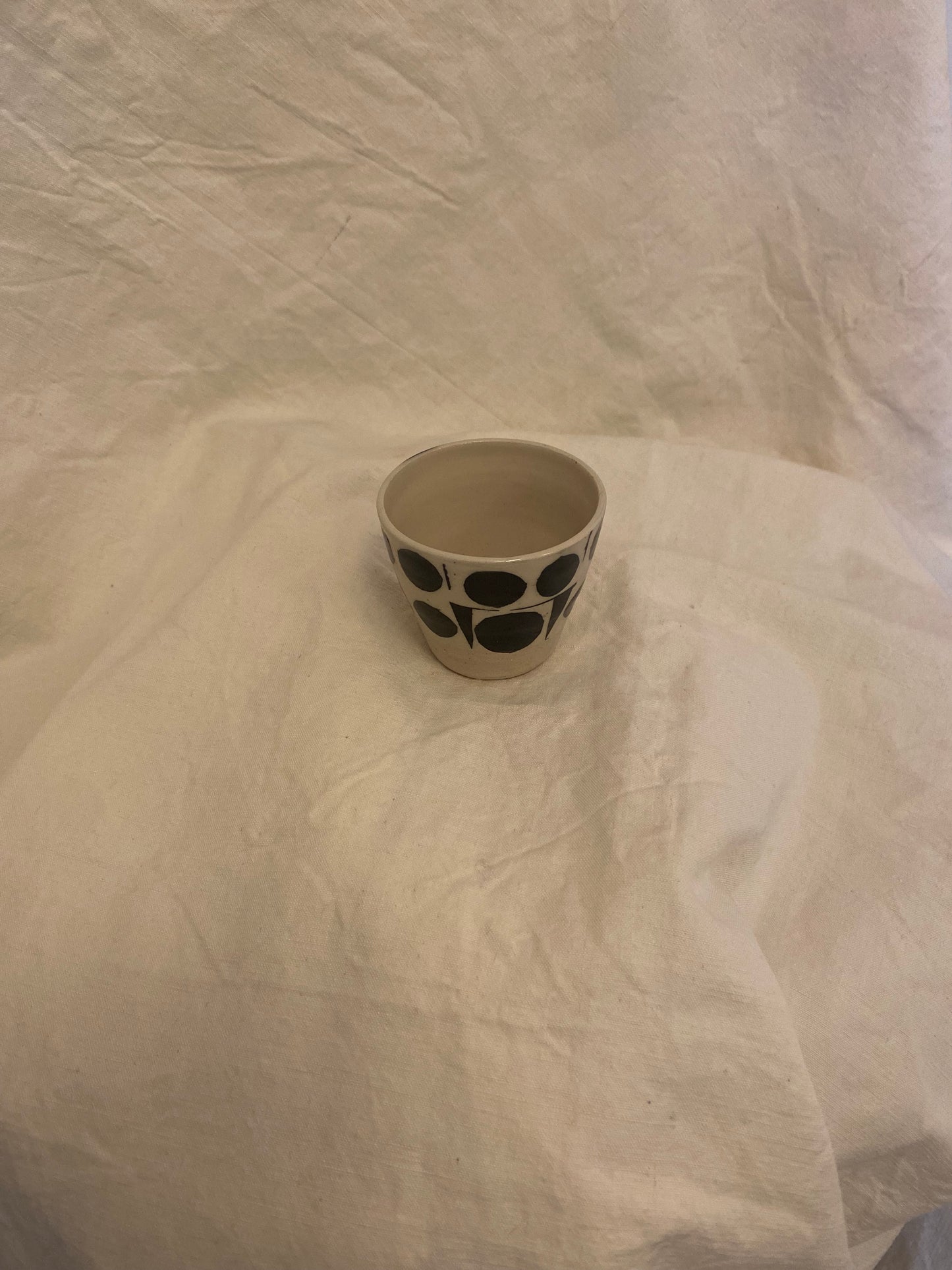 Emily Conroy Ceramics - Small Spotty cup