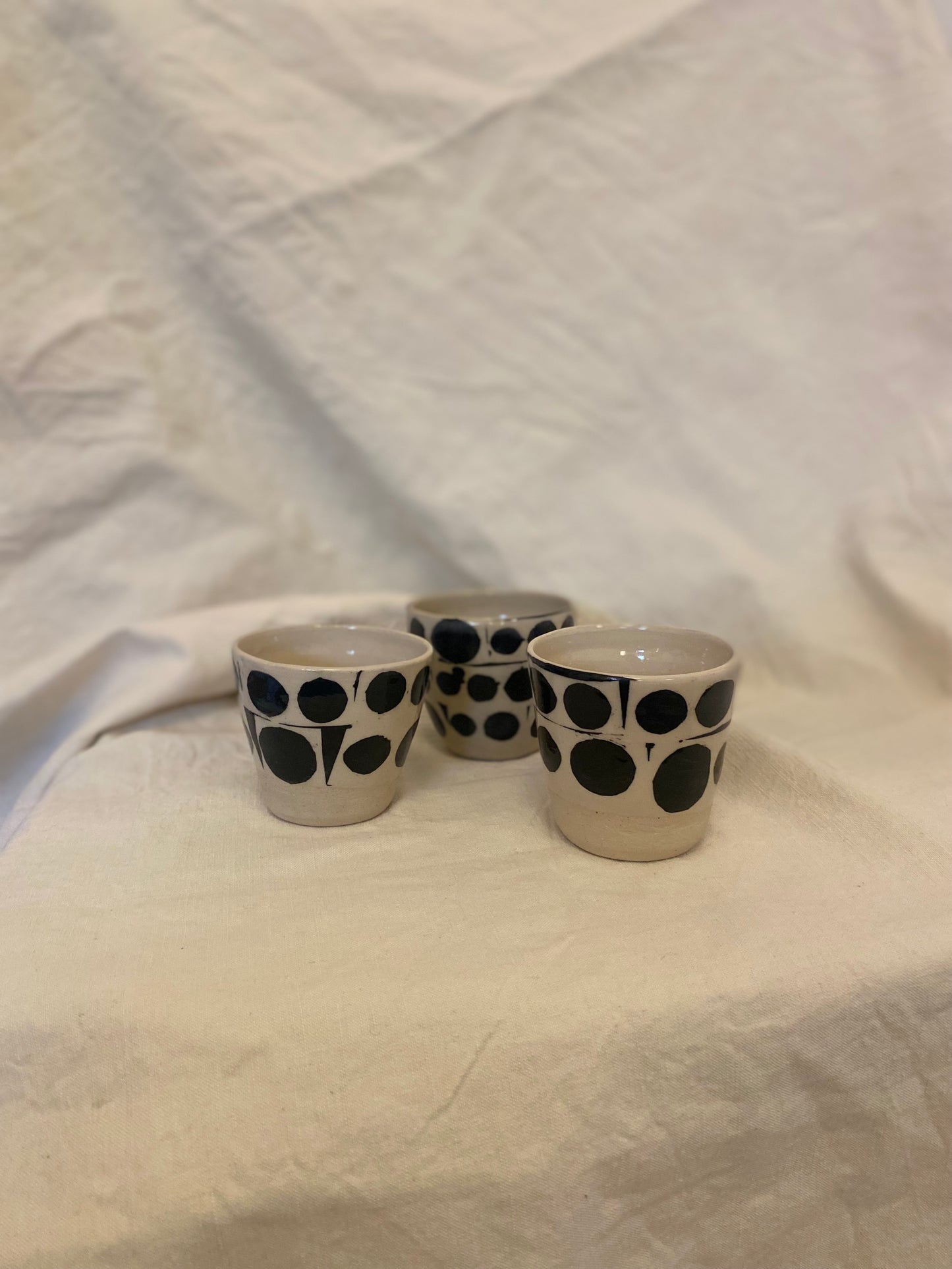Emily Conroy Ceramics - Small Spotty cup