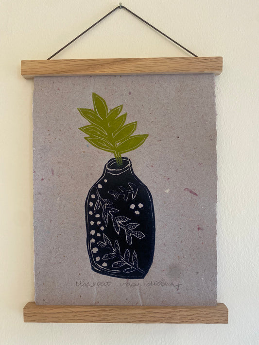 Diana Fitzpatrick - Original Artwork - Linoprint on Handmade Paper