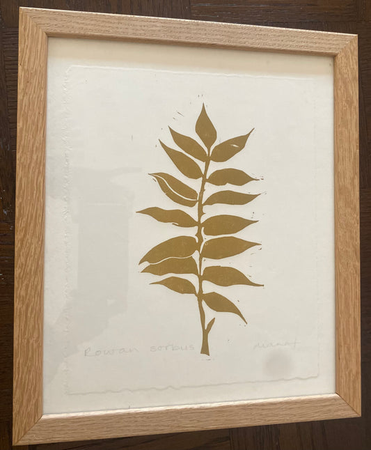 Diana Fitzpatrick - Original Artwork - Framed Lino print