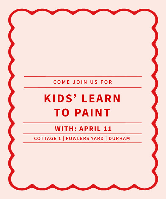 Summer Kids' Sessions - Painting With April 11 - July 21
