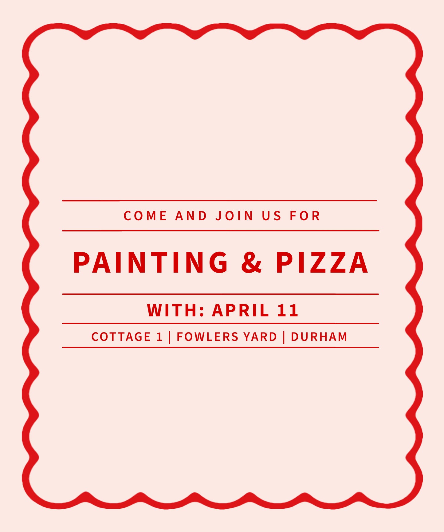 Summer Sessions: Painting and Pizza Workshop - June 25th