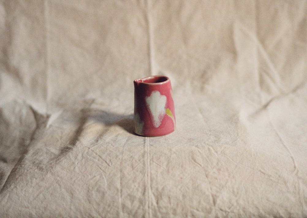 Ceramics by Kat - Decorated Milk Jug