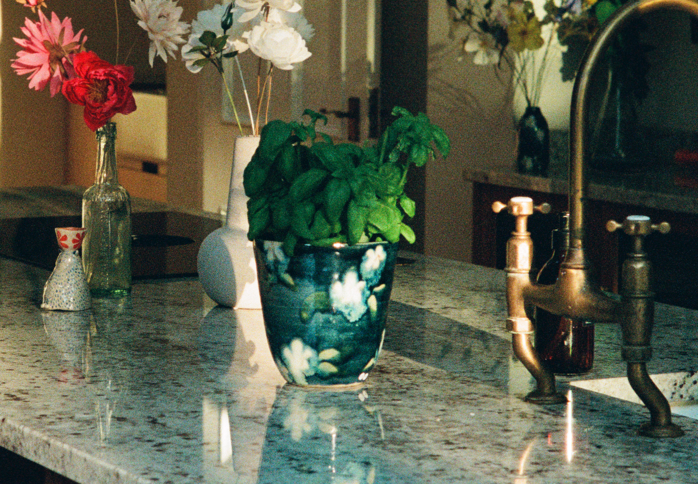 Ceramics by Kat - Large Storm Honey Planter