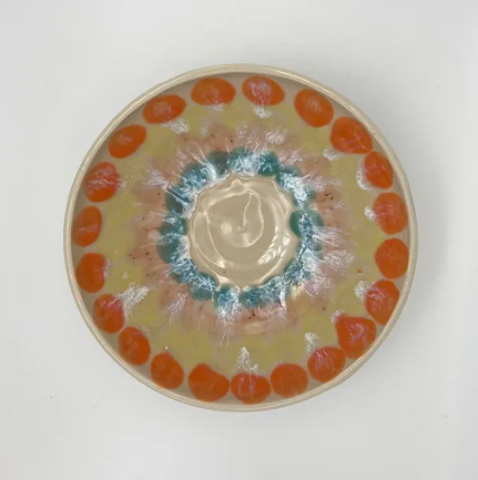 Emily Conroy Ceramics - Orange Spot Bowl