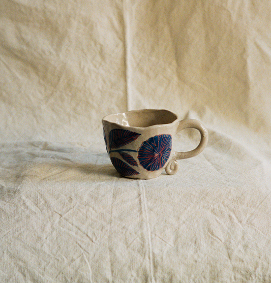 Louise Hick - Small Hand Illustrated Mug