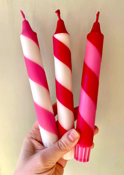 Florrie & Wren - Spiral Dinner Candles