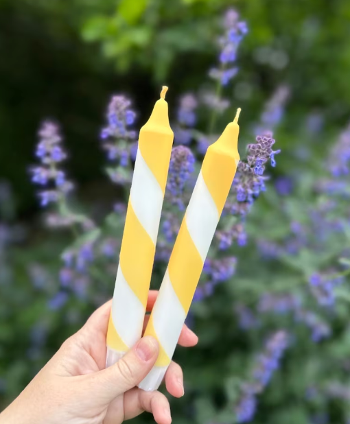 Florrie & Wren - Spiral Dinner Candles