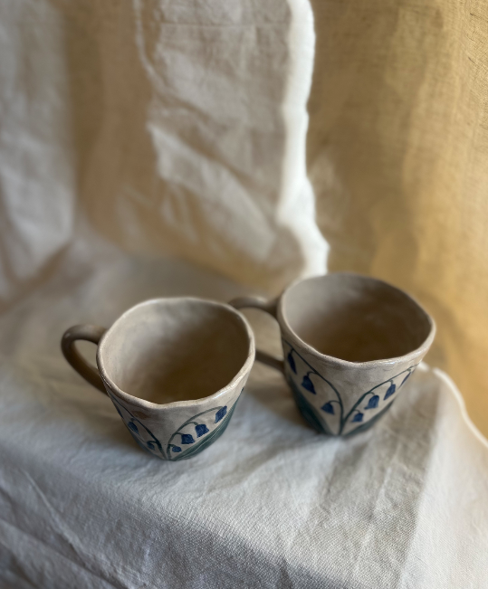 Louise Hick - Large Hand Illustrated Mug