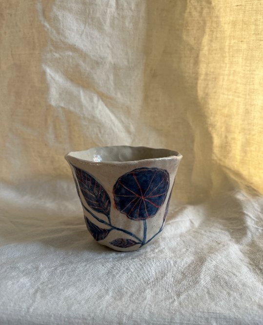 Louise Hick - Small Hand Illustrated Mug