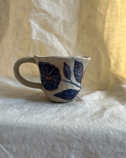 Louise Hick - Small Hand Illustrated Mug