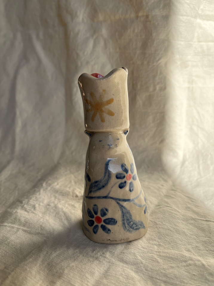 Louise Hick - Cat Candlestick