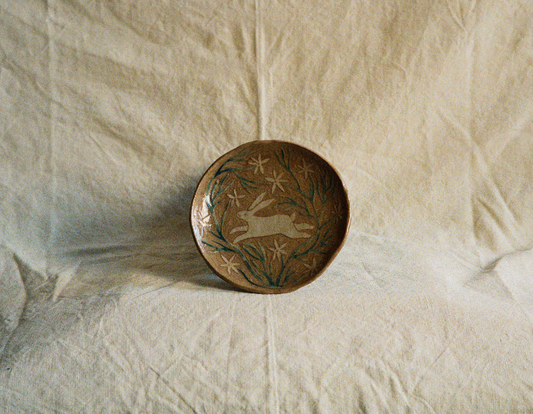 Louise Hick  - Rabbit Trinket Dish