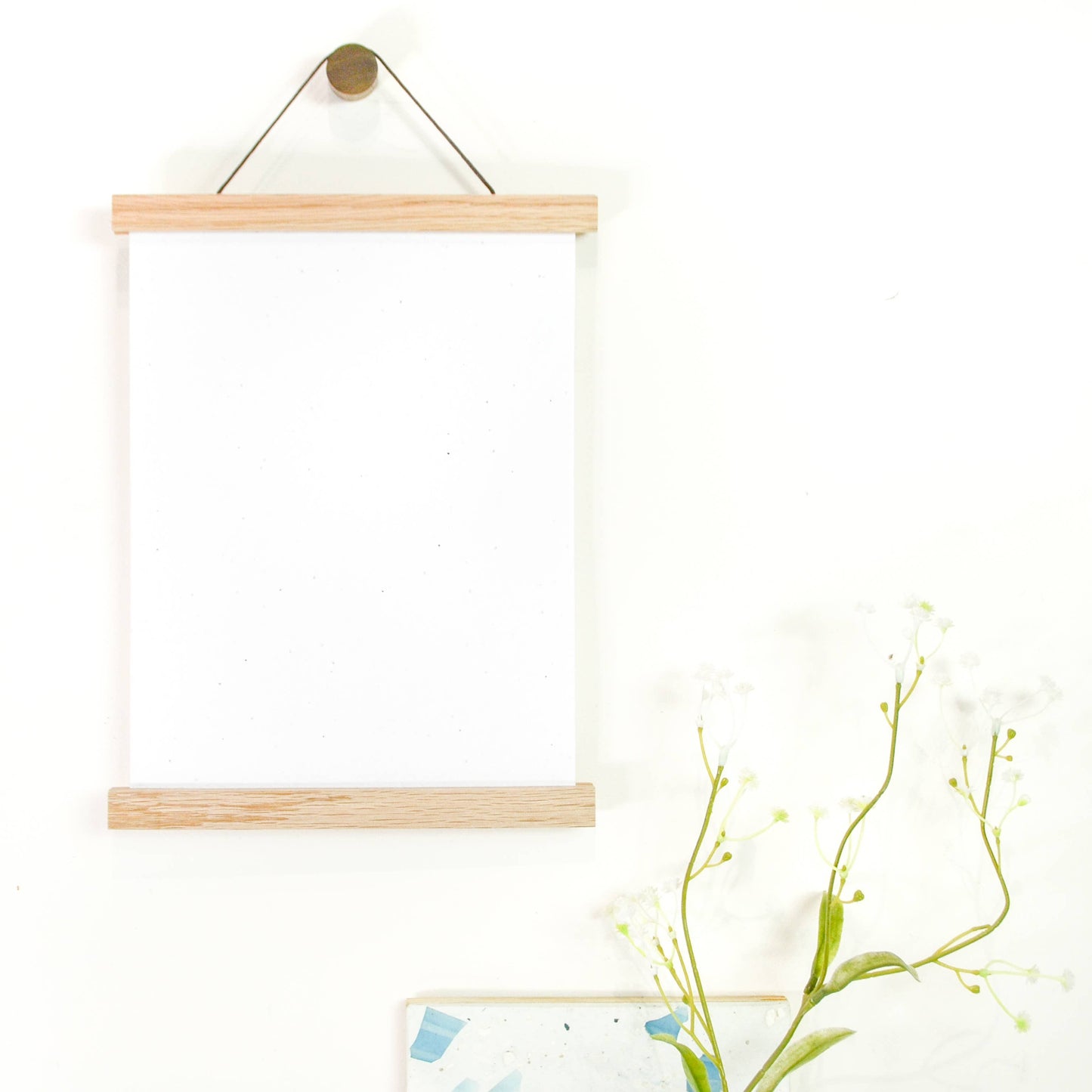 Oak print or tapestry wall hanger: A2