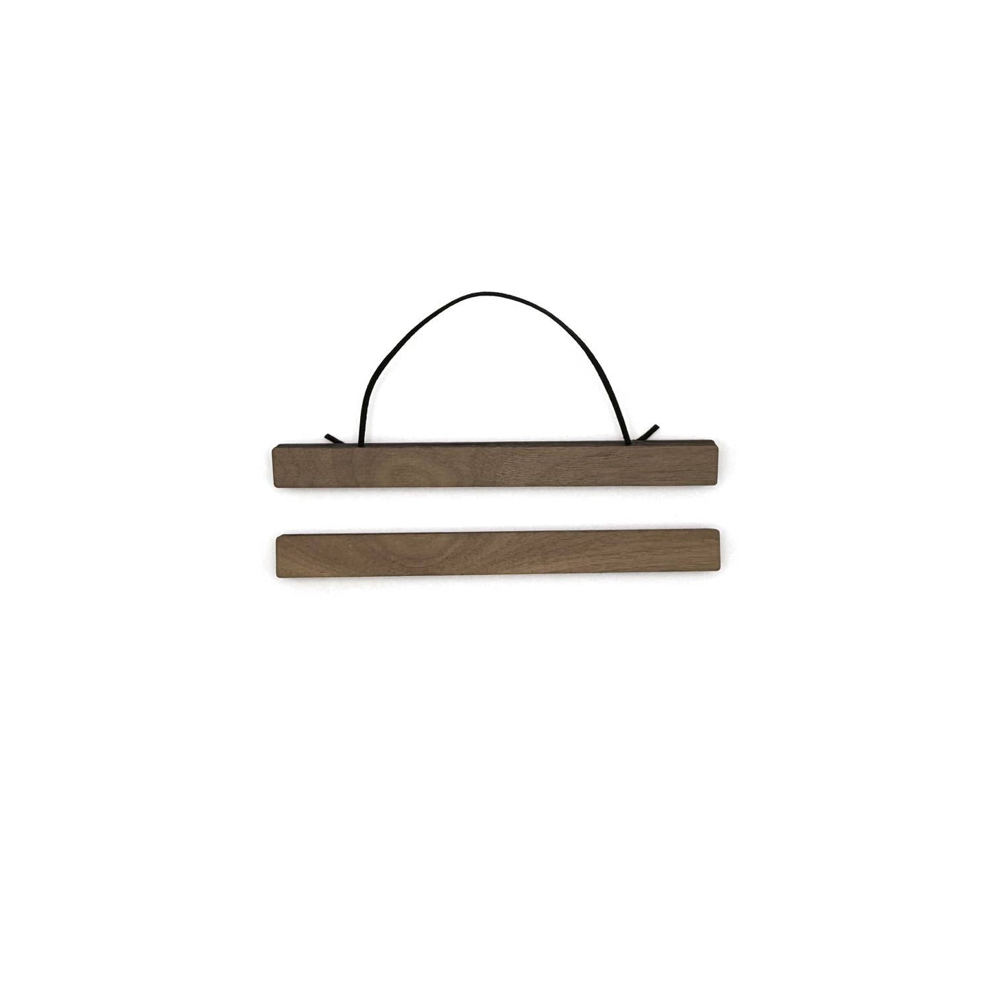 A4 Straight Black Walnut Print Hanger