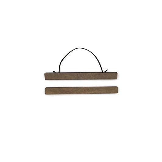 A4 Straight Black Walnut Print Hanger